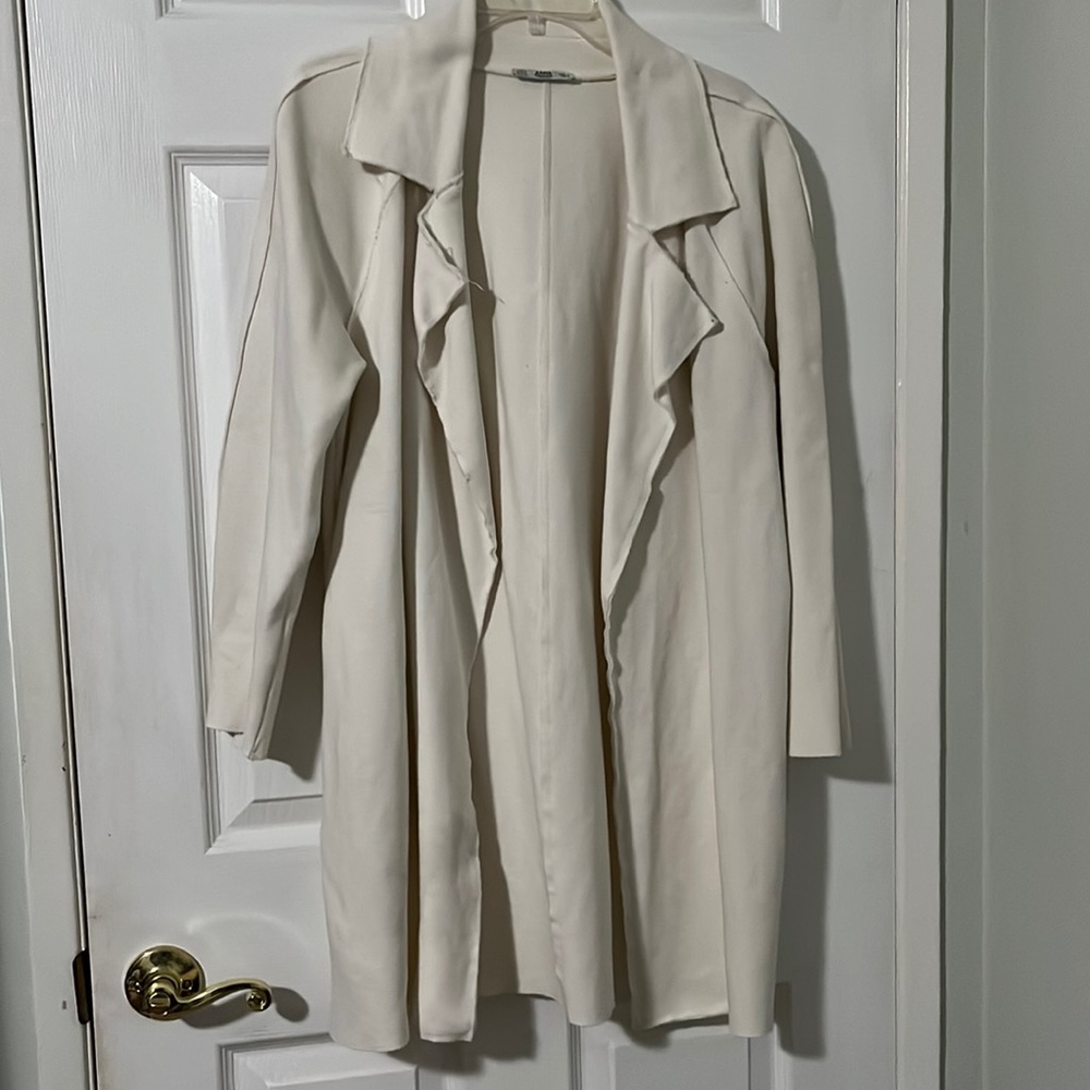 Zara Cream Coat